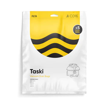 TASKI MICROFIBRE VACUUM CLEANER BAGS 5PK (C016)