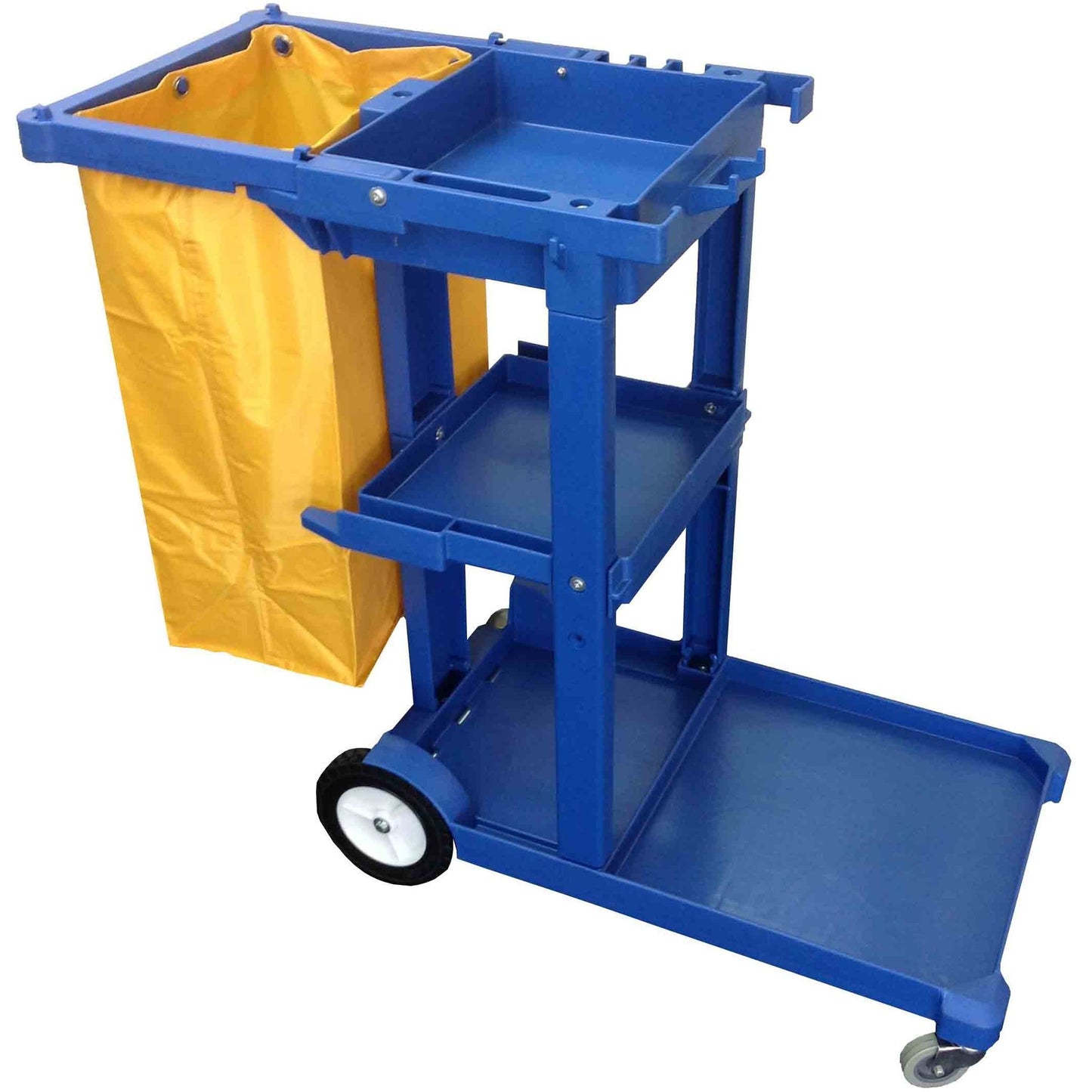 JANITOR CART BLUE