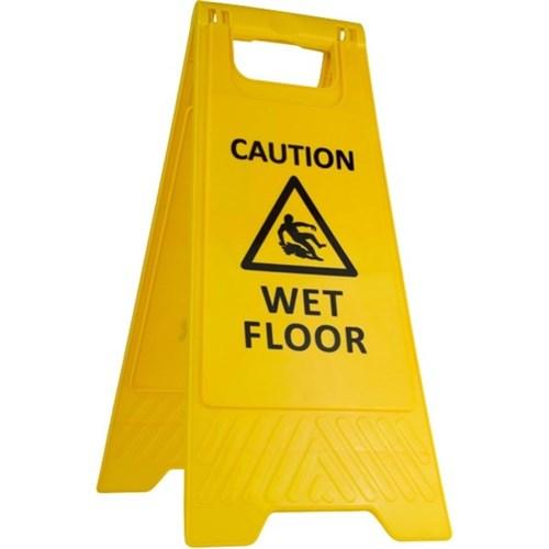 "CLEANING IN PROGRESS" WET FLOOR SIGN