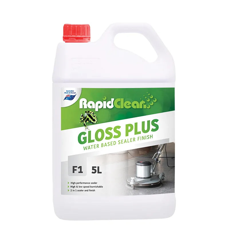 RAPID CLEAN GLOSS PLUS WATER BASED SEALER FINISH 5L