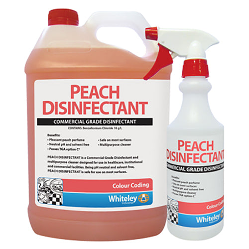 WHITELEYS PEACH DISINFECTANT 5L