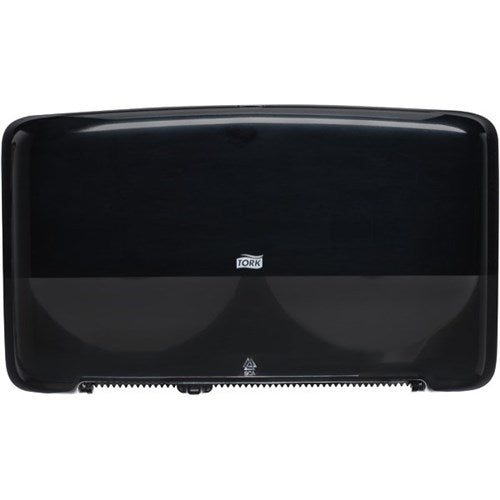 TORK TWIN MINI JUMBO TOILET ROLL DISPENSER | T2 TWIN