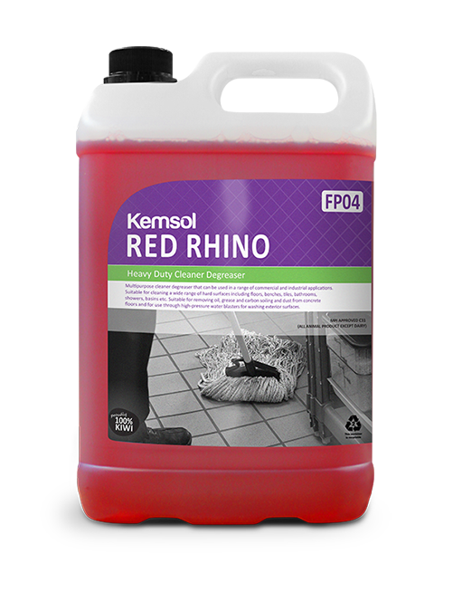 KEMSOL RED RHINO HEAVY DUTY CLEANER DEGREASER 5L