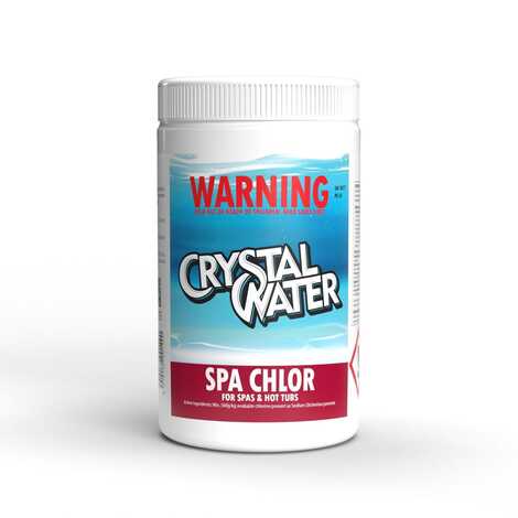 CRYSTAL WATER SPA CHLOR 1KG