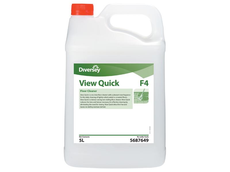 DIVERSEY VIEW QUICK NEUTRAL FLOOR CLEANER 5L