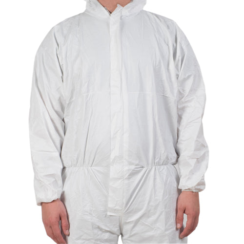 MICROPOROUS FABRIC COVERALL