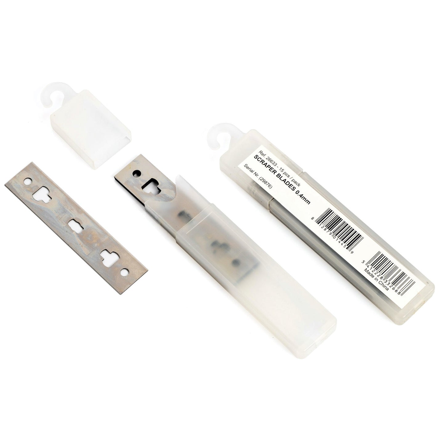 MOERMAN PREMIUM SCRAPER REPLACEMENT BLADES 15PC