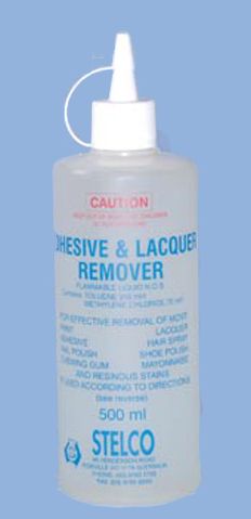 STELCO ADHESIVE & LACQUER REMOVER