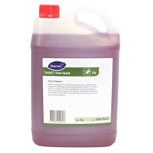 DIVERSEY VIEW QUICK NEUTRAL FLOOR CLEANER 5L