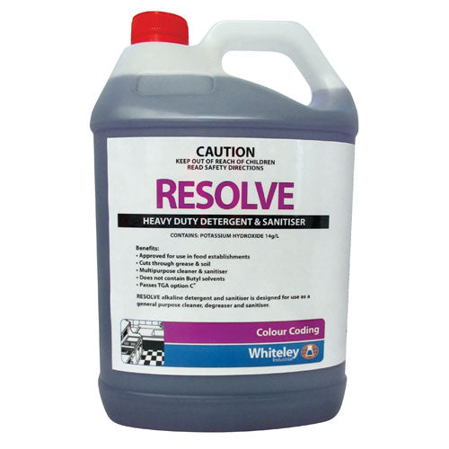 WHITELEYS RESOLVE CLEANER DEGREASER 5L