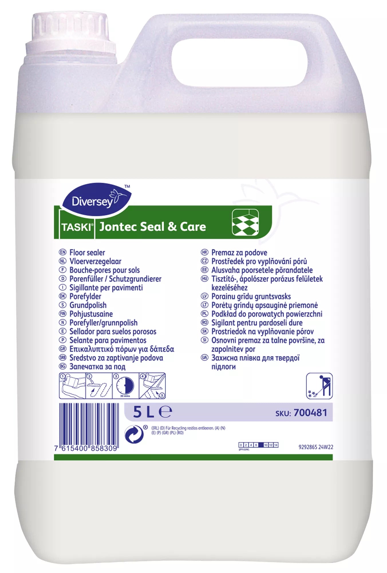 DIVERSEY JONTEC SEAL & CARE 5L