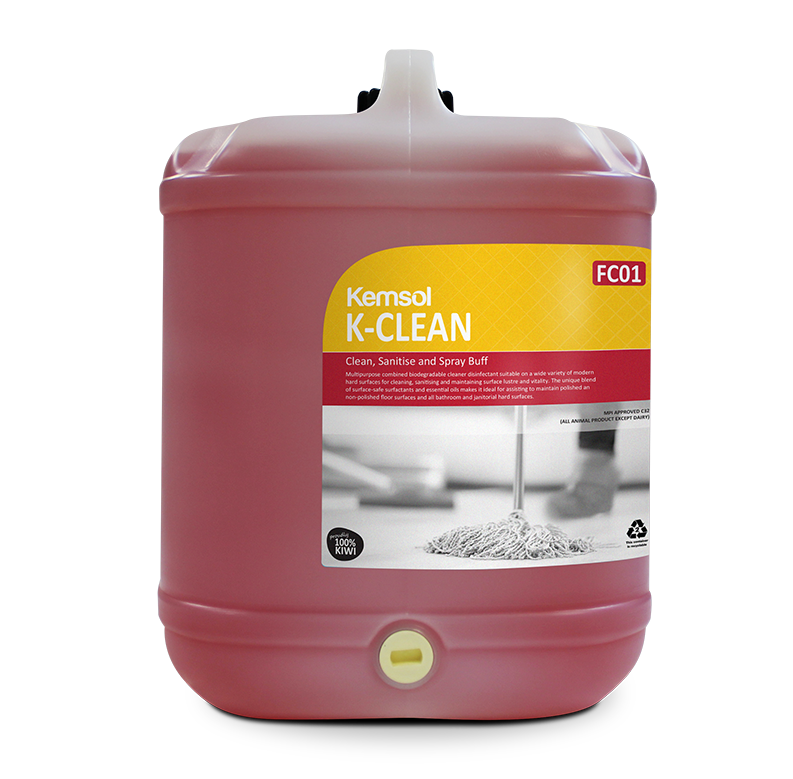 KEMSOL K-CLEAN SANITISE SPRAY N BUFF CLEANER