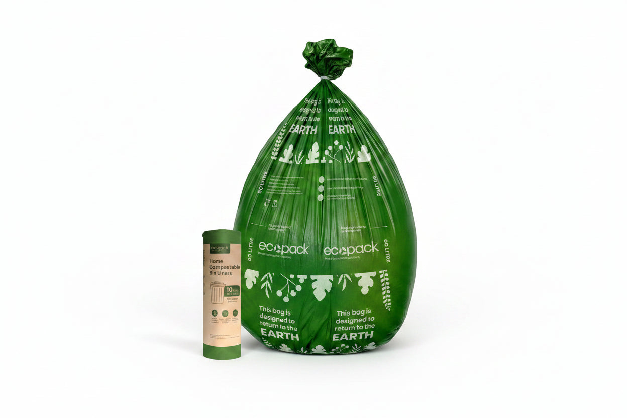 ECOPACK 80L BIN LINER COMPOSTABLE 10PK