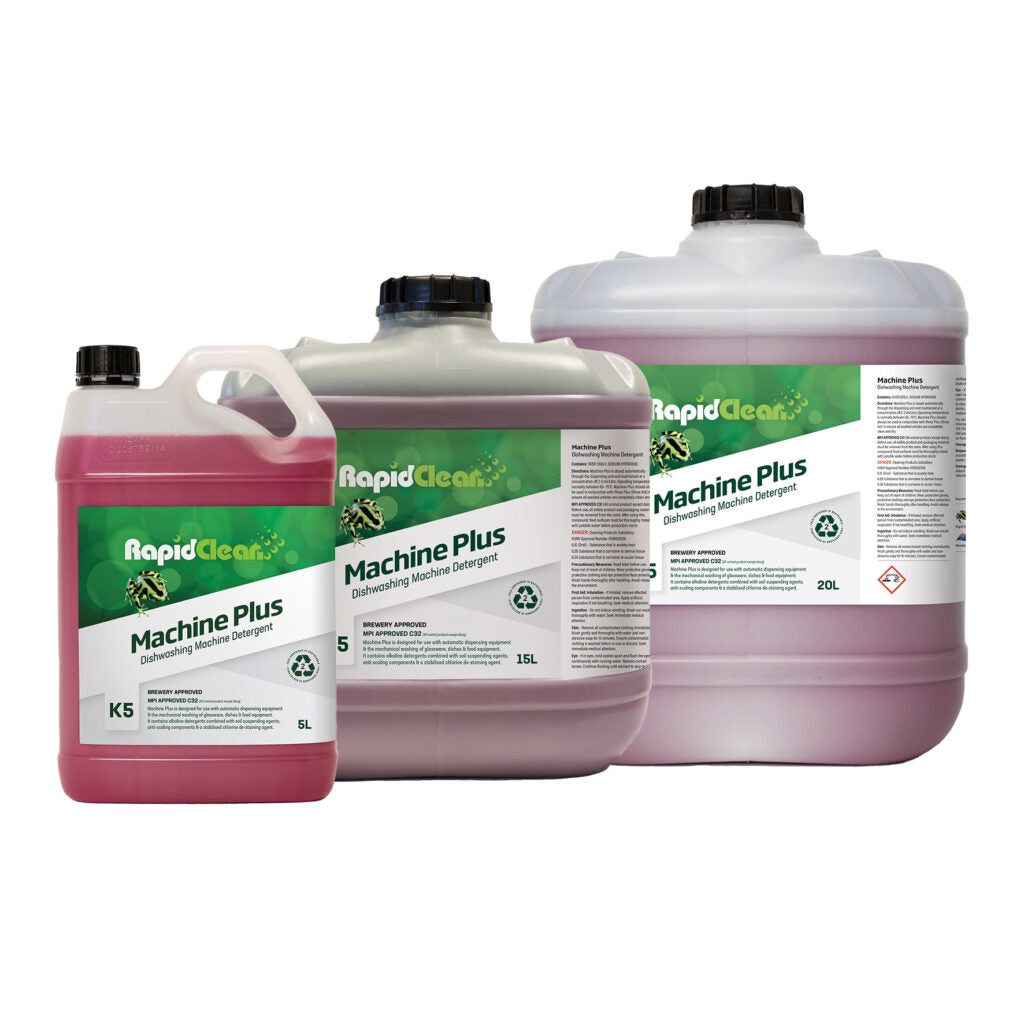 RAPID CLEAN MACHINE PLUS DISHWASHING MACHINE DETERGENT