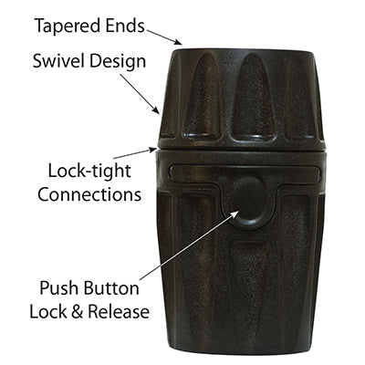 FLASS CUFF 2" MALE & FEMALE