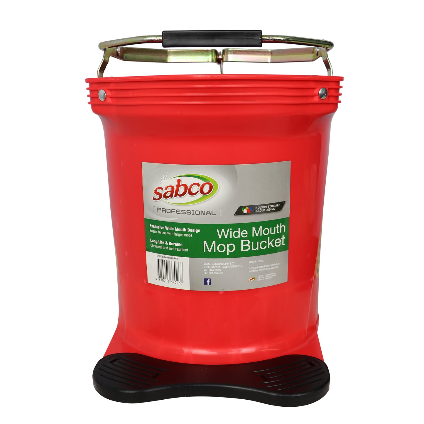 SABCO WIDE MOUTH 16LT MOP BUCKET