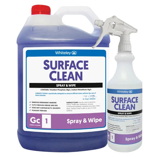 WHITELEY SURFACE CLEAN 5L (CARTON 3PC)
