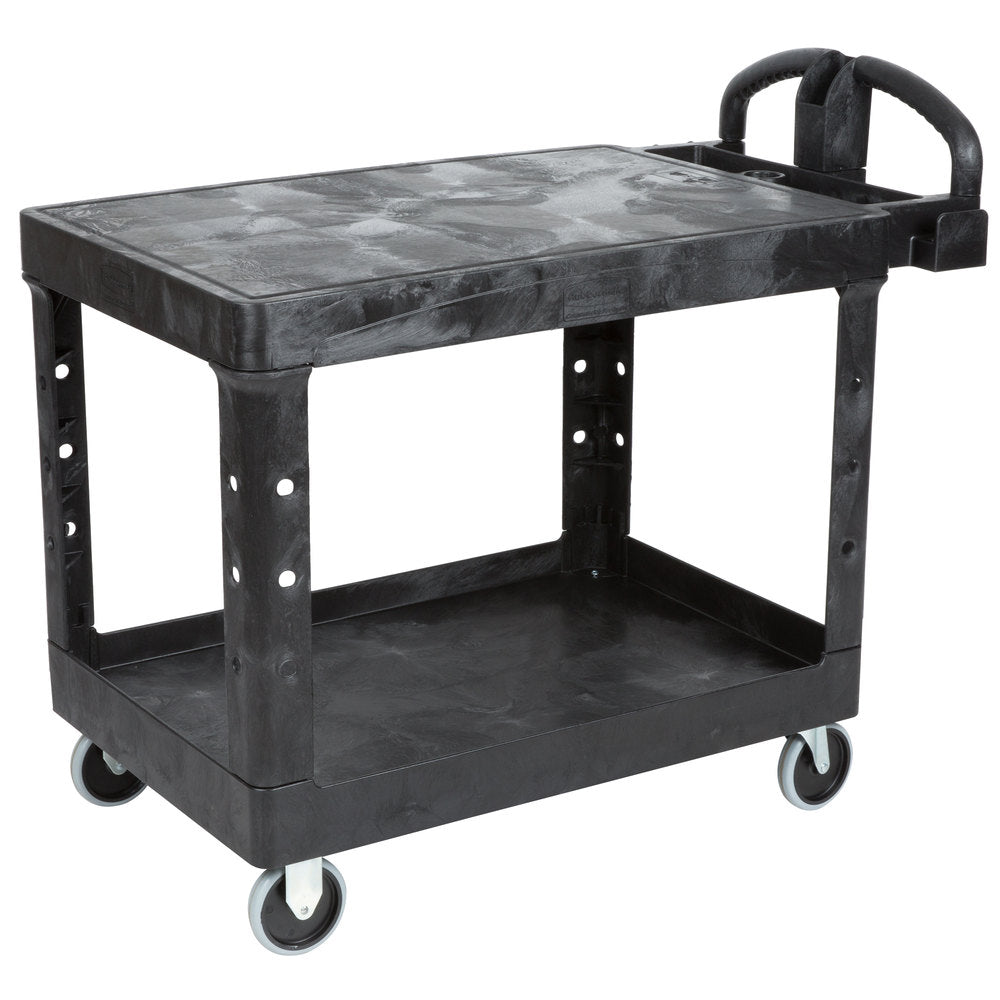 RUBBERMAID FLAT SHELF UTILITY CART