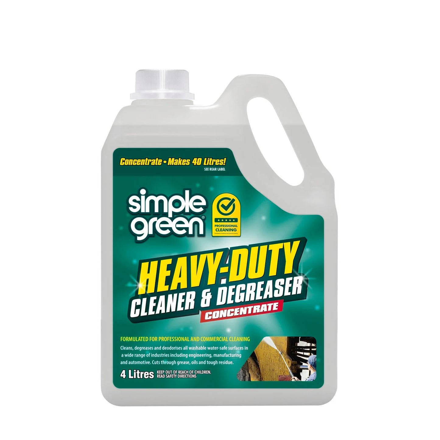 SIMPLE GREEN HEAVY-DUTY CLEANER AND DEGREASER 4L