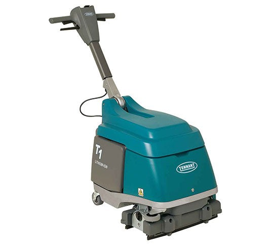TENNANT T1B BATTERY WALK BEHIND FLOOR SCRUBBER