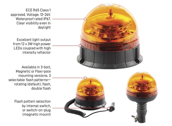 ESKO ALTIFLASH LED WARNING BEACON