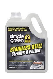 SIMPLE GREEN STAINLESS STEEL CLEANER & POLISH 4L