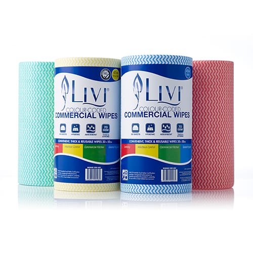 LIVI CLOTH WIPES ROLL | 90SHEET