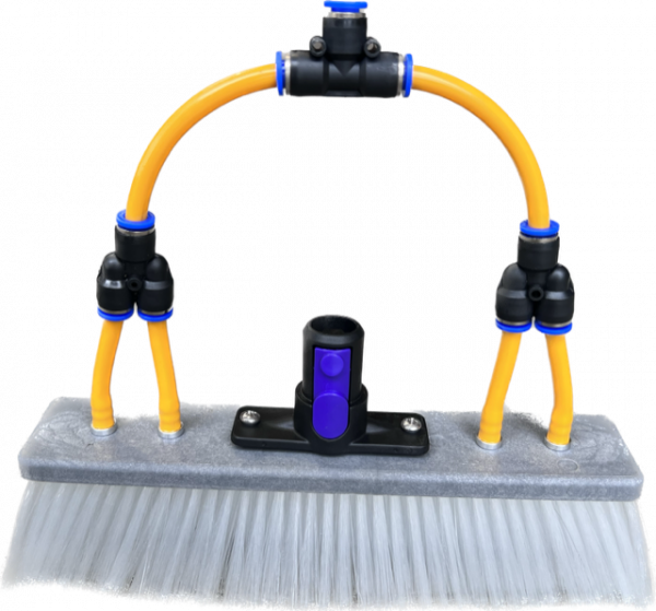 EVEREST NYLON DUPONT DUAL TRIM BRISTLE 11"/26cm 4 JET BRUSH