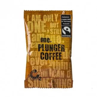 ONE FAIRTRADE PLUNGER COFFEE SACHET | 75 CARTON
