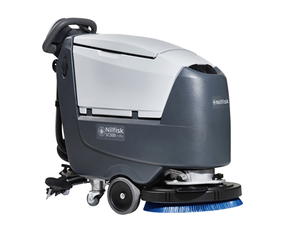 NILFISK SC500 MID SIZED BATTERY WALK BEHIND SCRUBBER