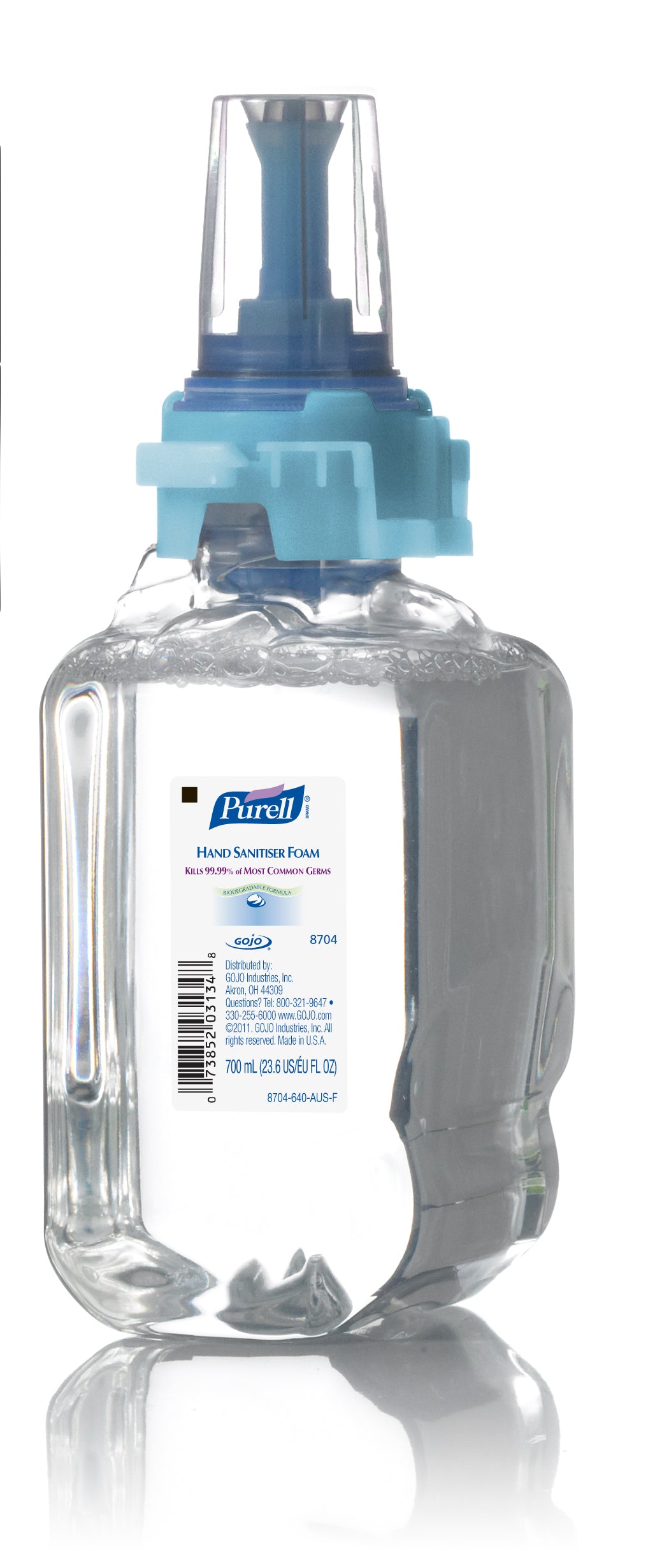 PURELL ADX-7 ADVANCED HAND SANITIZER GREEN CERTIFIED FOAM 4PC