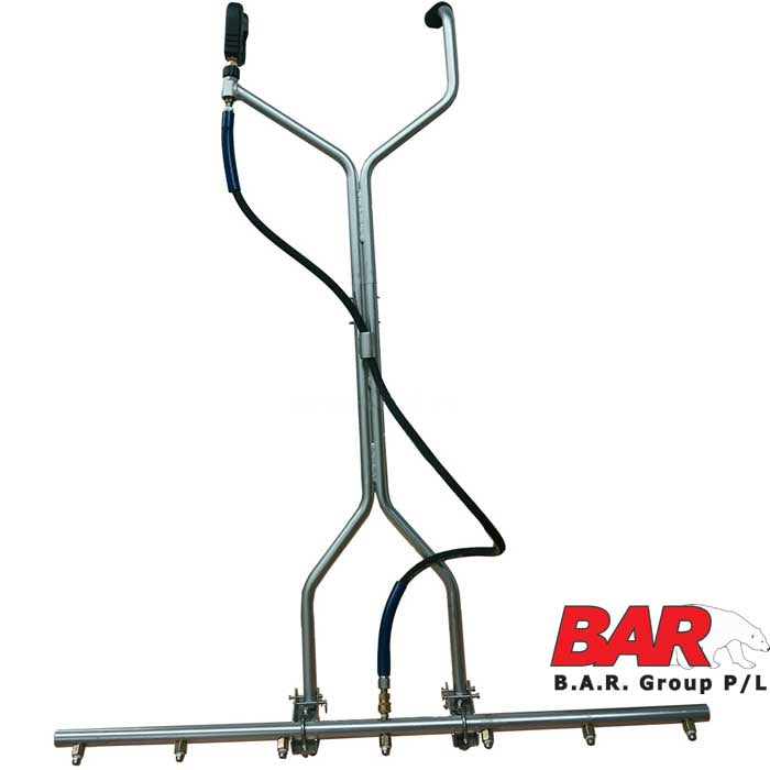 WATER BROOM ATTACHMENT W/ LARGE WHEELS