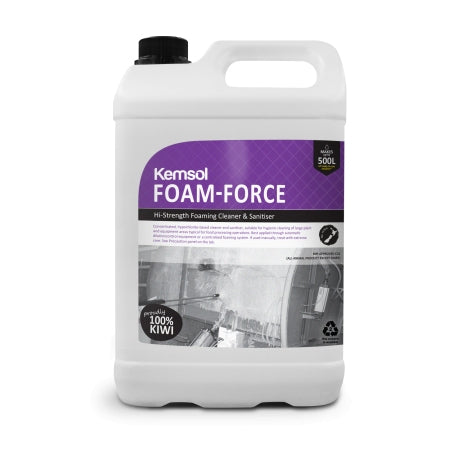 KEMSOL FOAM FORCE CLEANER/ SANITISER