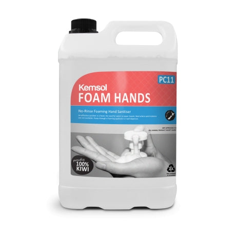 KEMSOL FOAM HANDS NO-RINSE HAND SANITISER