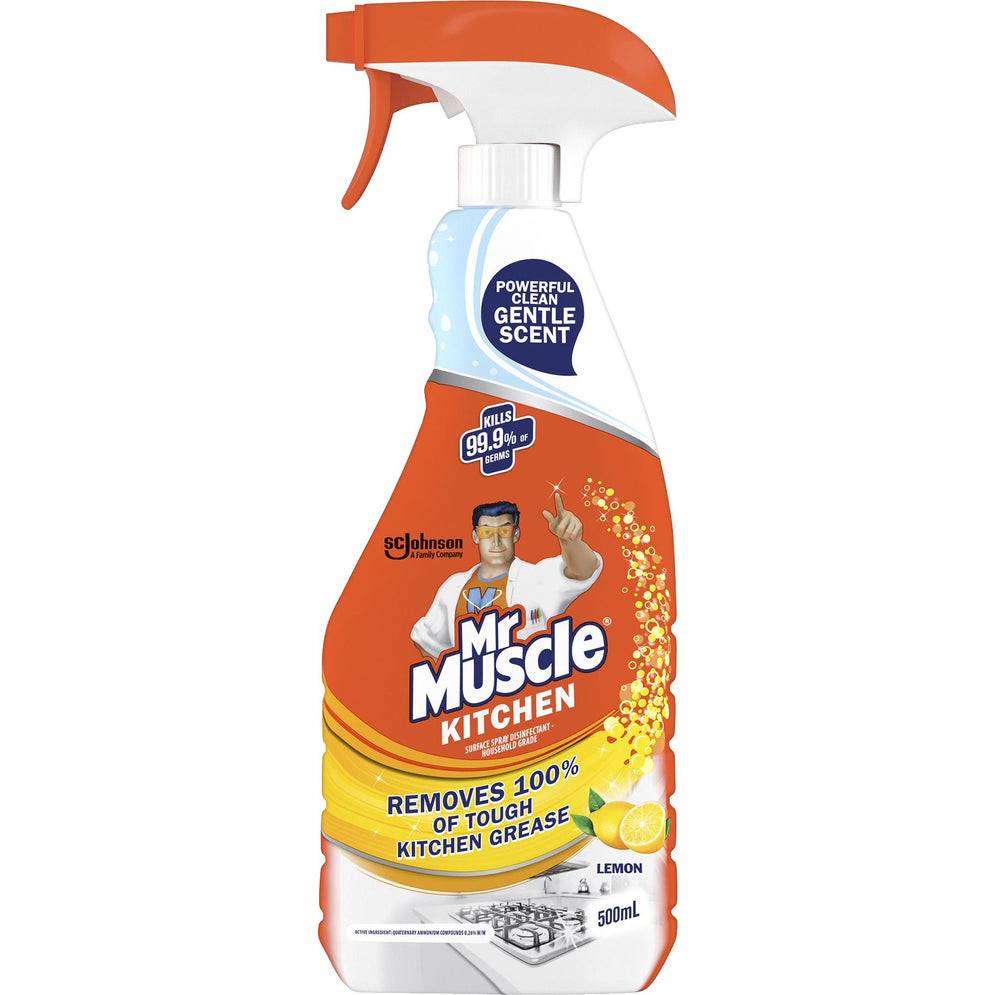 MR MUSCLE KITCHEN DISINFECTANT CLEANER