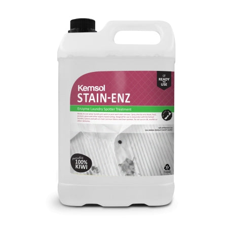 KEMSOL STAIN-ENZ ENZYME LAUNDRY SPOTTER TREATMENT