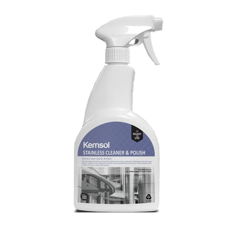 KEMSOL STAINLESS CLEANER & POLISH 750ML