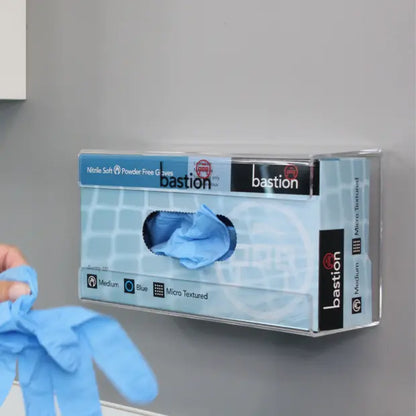 BASTION CLEAR ACRYLIC GLOVE WALL BRACKET