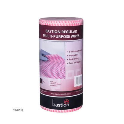 BASTION REGULAR WIPES ON A ROLL CARTON OF 6