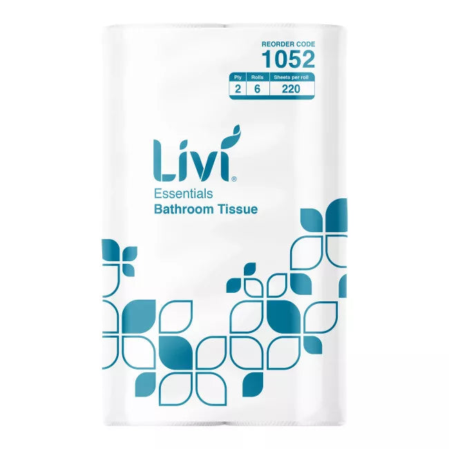 LIVI ESSENTIALS TOILET TISSUE | 2PLY 220SHEET X 72 CARTON