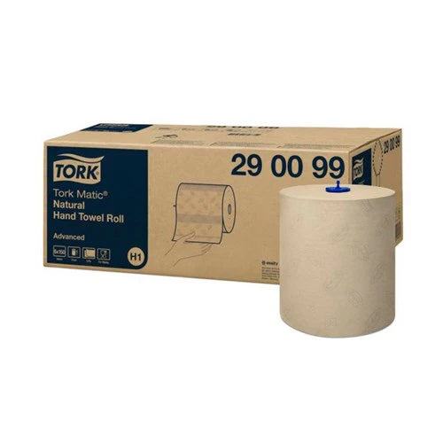 TORK H1 MATIC NATURAL 2PLY HAND TOWEL 6x612SHEET