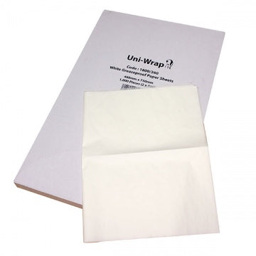 GREASE PROOF PAPER SHEETS 35GSM 480X750MM