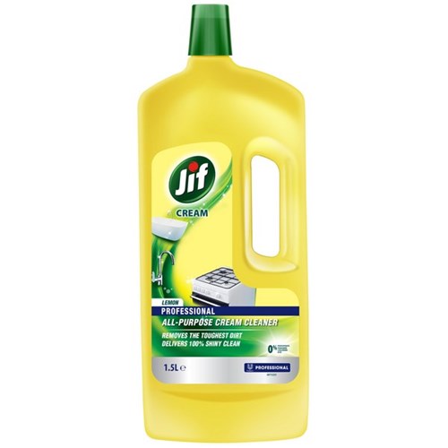 JIF PROFESSIONAL CREAM CLEANER LEMON 1.5L