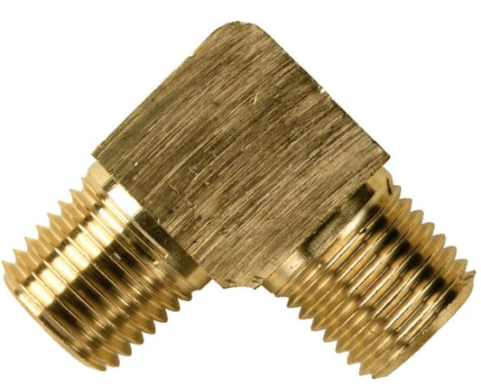 BRASS 90DEG ELBOW M/M