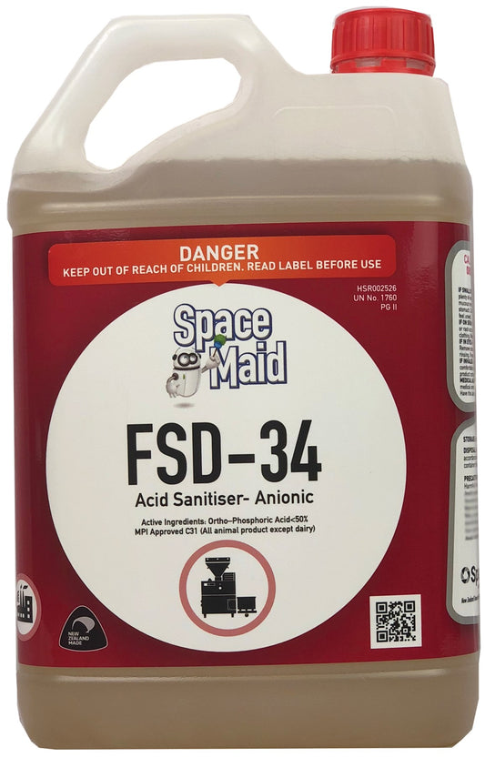 SPACE FSD-34 ACID SANITISER | 20L