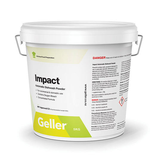 GELLER IMPACT AUTOMATIC DISHWASHER POWDER 5KG