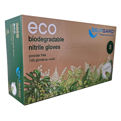 NITRILE BIODEGRADABLE GLOVES 100PK