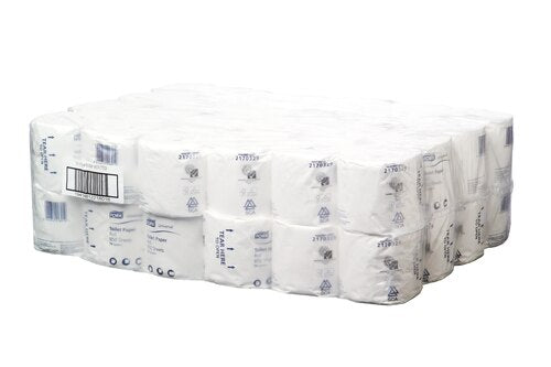 TORK T4 ADVANCED WRAPPED TOILET ROLL | 2PLY 400 SHEET X 48 CARTON