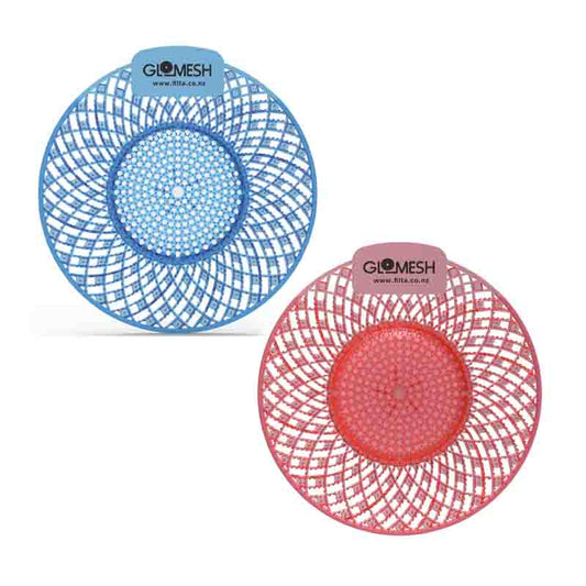 GLOMESH SPIRAL BIOLOGICAL URINAL SCREEN WITH ANTI SPLASH