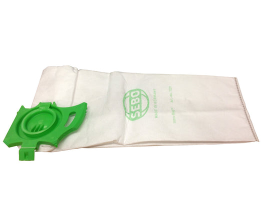 SEBO DOMESTIC UPRIGHT MICROFIBRE VACUUM CLEANER BAGS 8PK